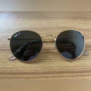 Ray-Ban Classic Gold Frame Sunglasses